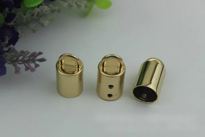 Bell Tassel Keychain Bag Hardware Cute Light Gold 1/10 pcs Handmade Purse Handbag Making Metal Charms 19mm 3/4 Inch Bulk Wholesale Supplies