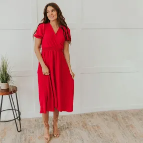 Belle Dress (Red)