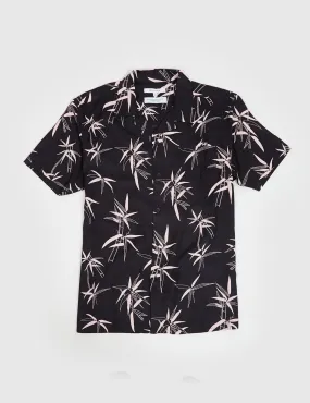 Bellfield Angkor Short Sleeve Shirt - Black