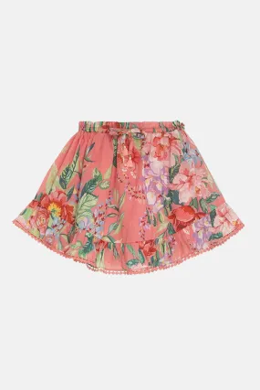 Bellitude Flounce Skirt Watermelon Floral