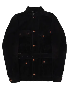 Belted Corduroy Coat