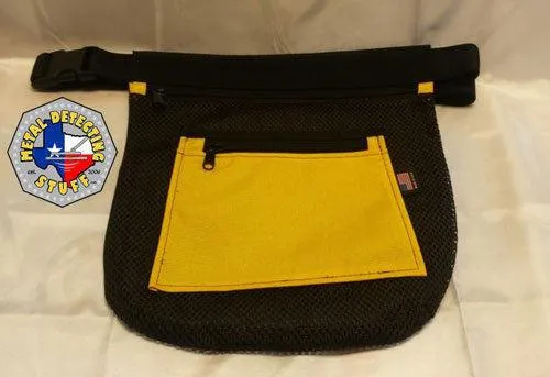 Belted Mesh Water Pouch - Quick Drain