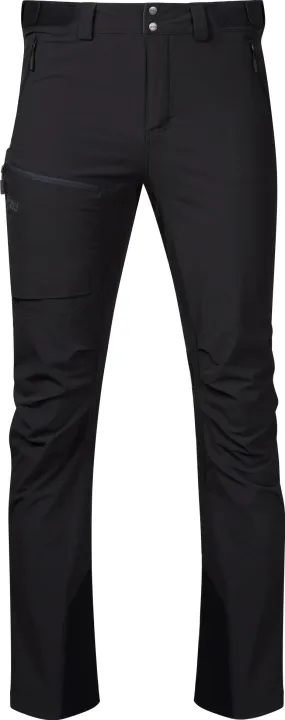 Bergans Men&#x27;s Breheimen Softshell Pants Black/Solid Charcoal | Buy Bergans Men&#x27;s Breheimen Softshell Pants Black/Solid Charcoal here | Outnorth