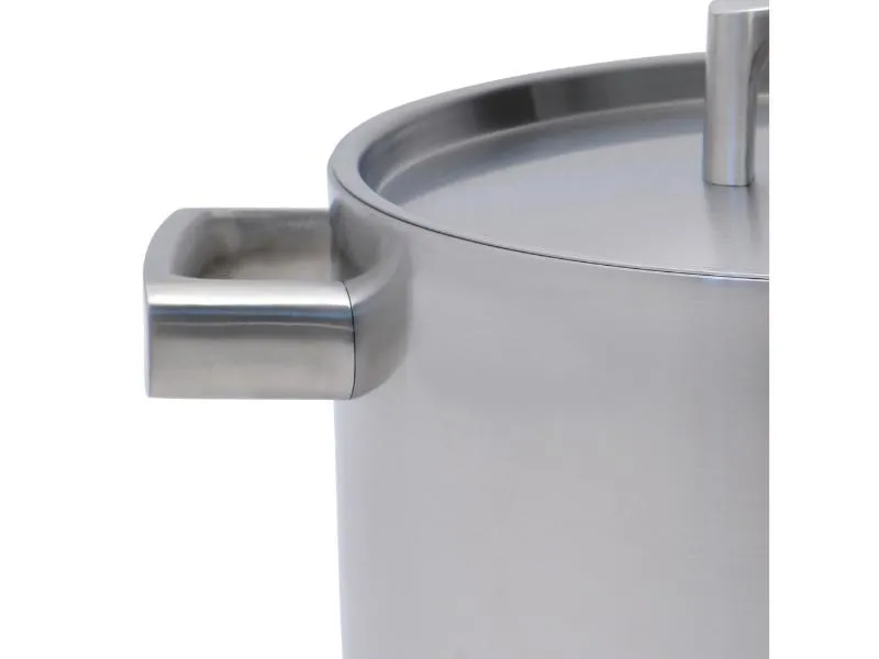 BergHOFF Ron 10" 18/10 Stainless Steel 5-Ply Covered Stockpot 6.4Qt.