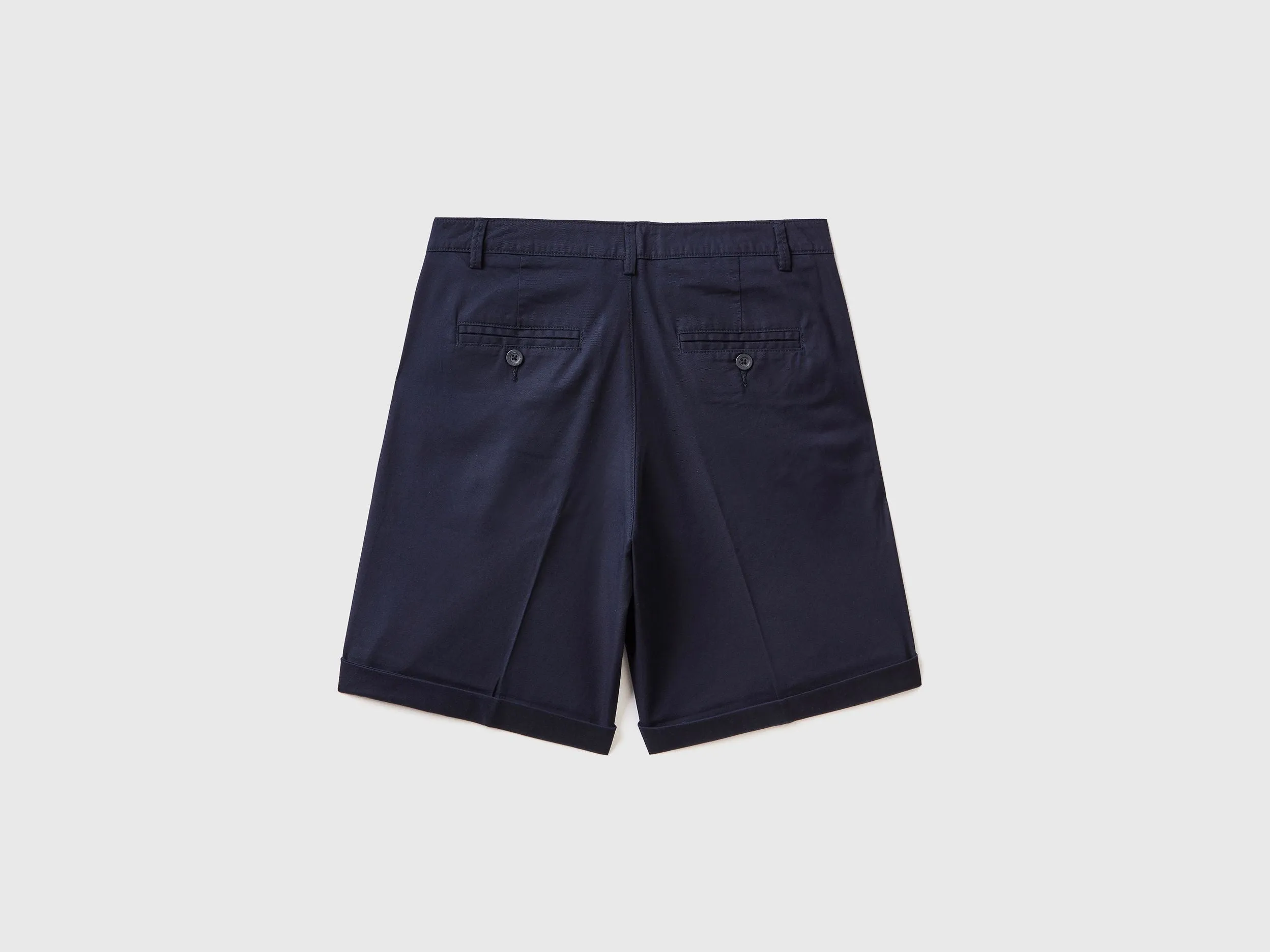 Bermudas in stretch cotton