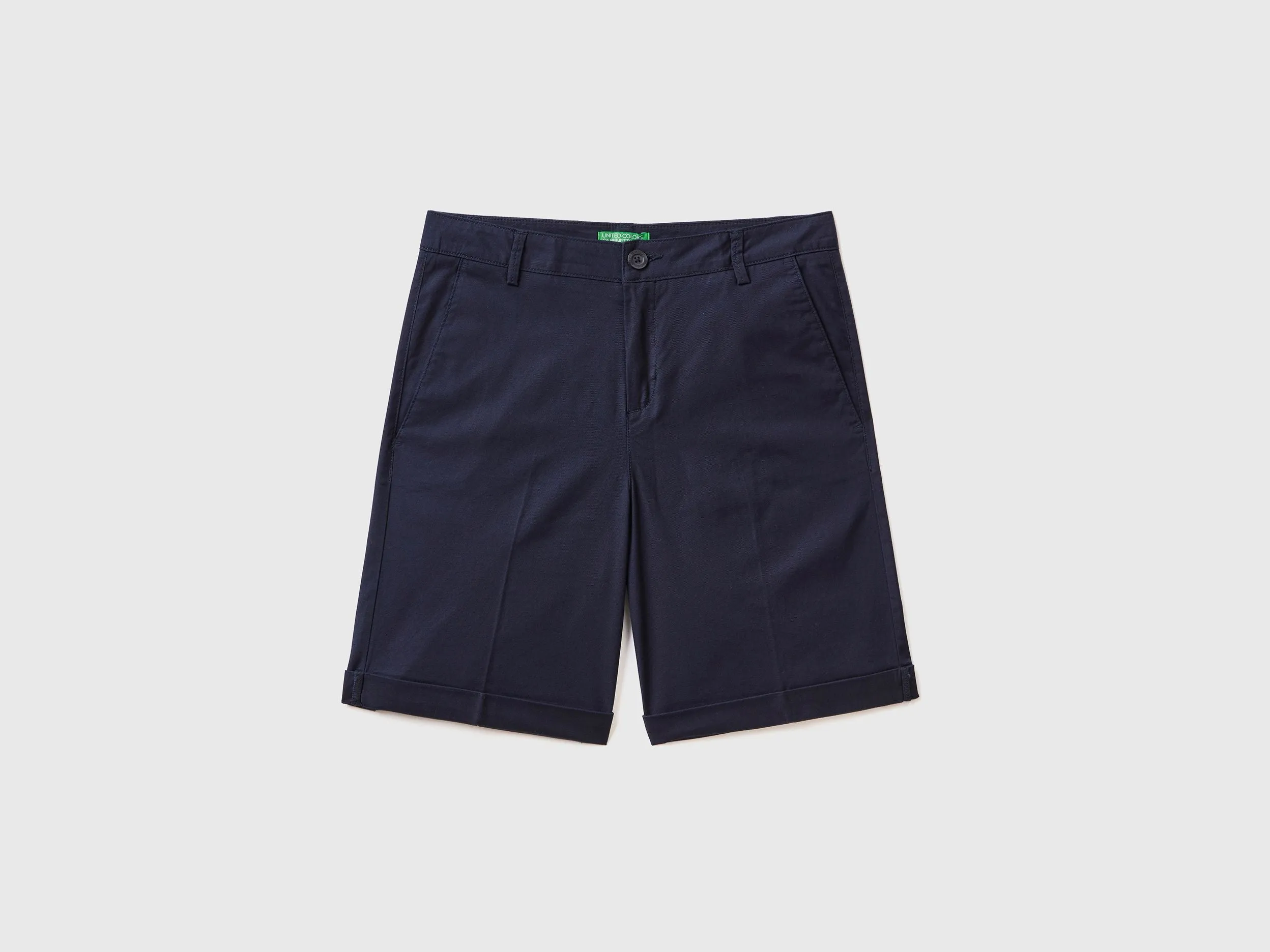 Bermudas in stretch cotton
