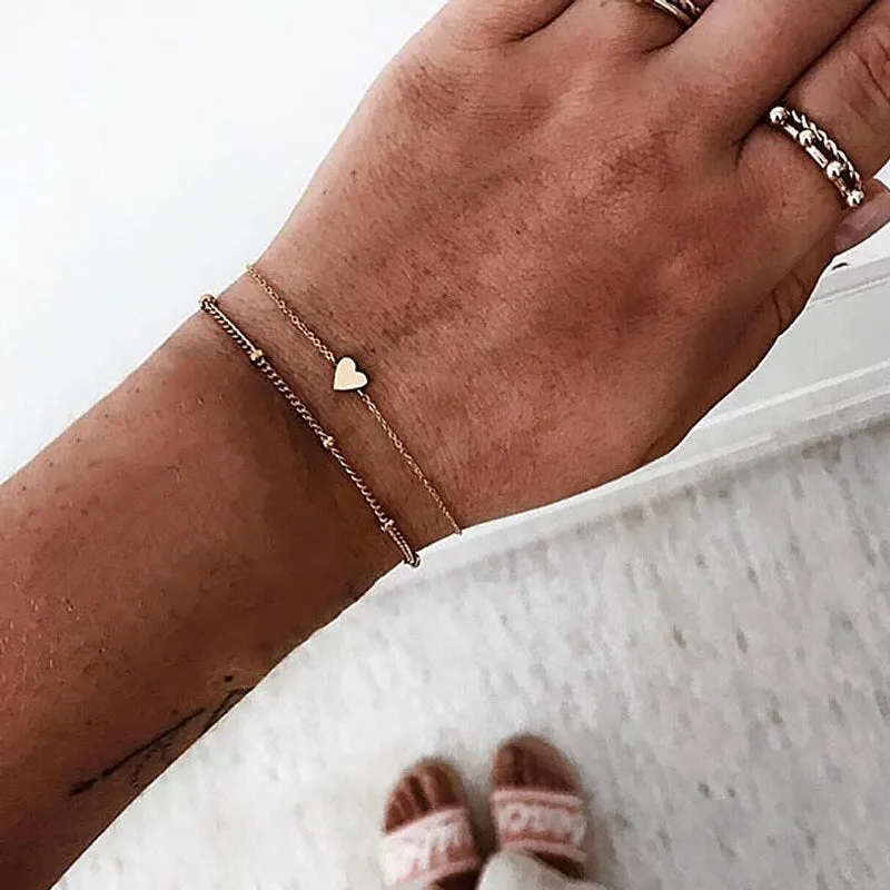 BerriesJam - Arrow Leaves Crystal Bracelets