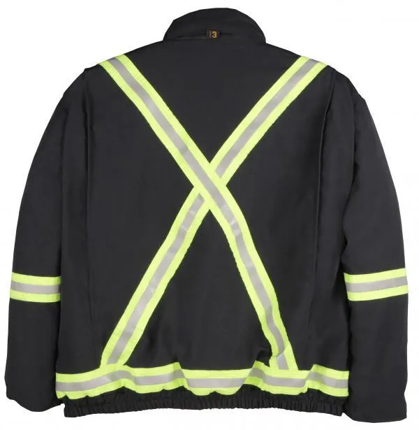Big Bill V405N5 Nomex Winter Bomber Jacket with Reflective Material
