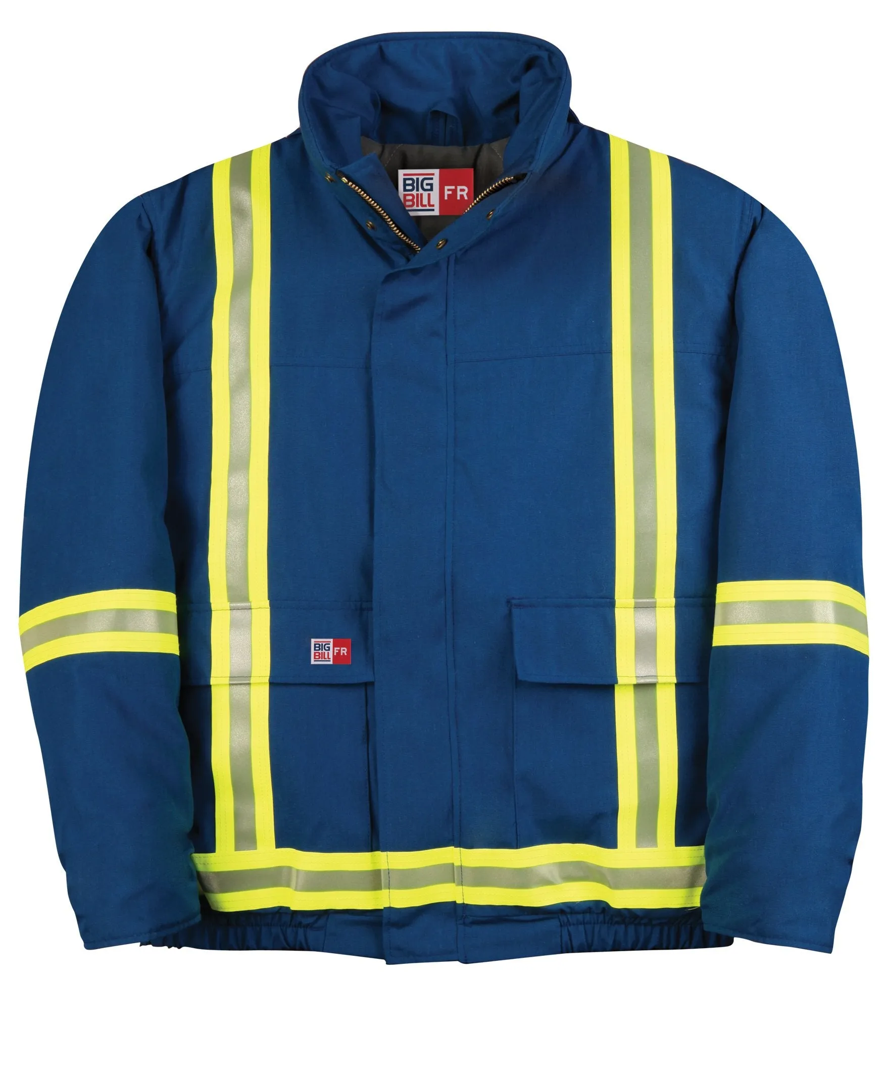 Big Bill V405N5 Nomex Winter Bomber Jacket with Reflective Material