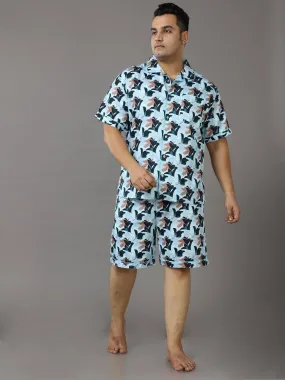 Big Motif Half Sleeve Co-Ords