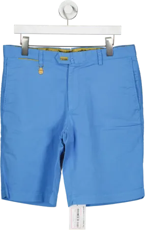 Billionaire Blue Regular Fit Chino Shorts UK M