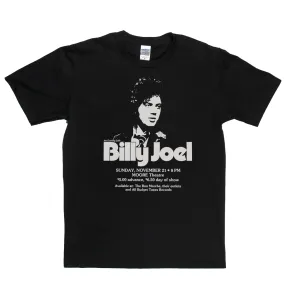 Billy Joel Gig Poster T-Shirt