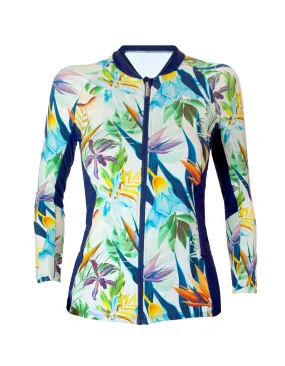 Bird of Paradise Womens Rash Guard