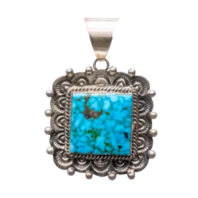 Birdseye Kingman Turquoise Pendant | Ella Linkin