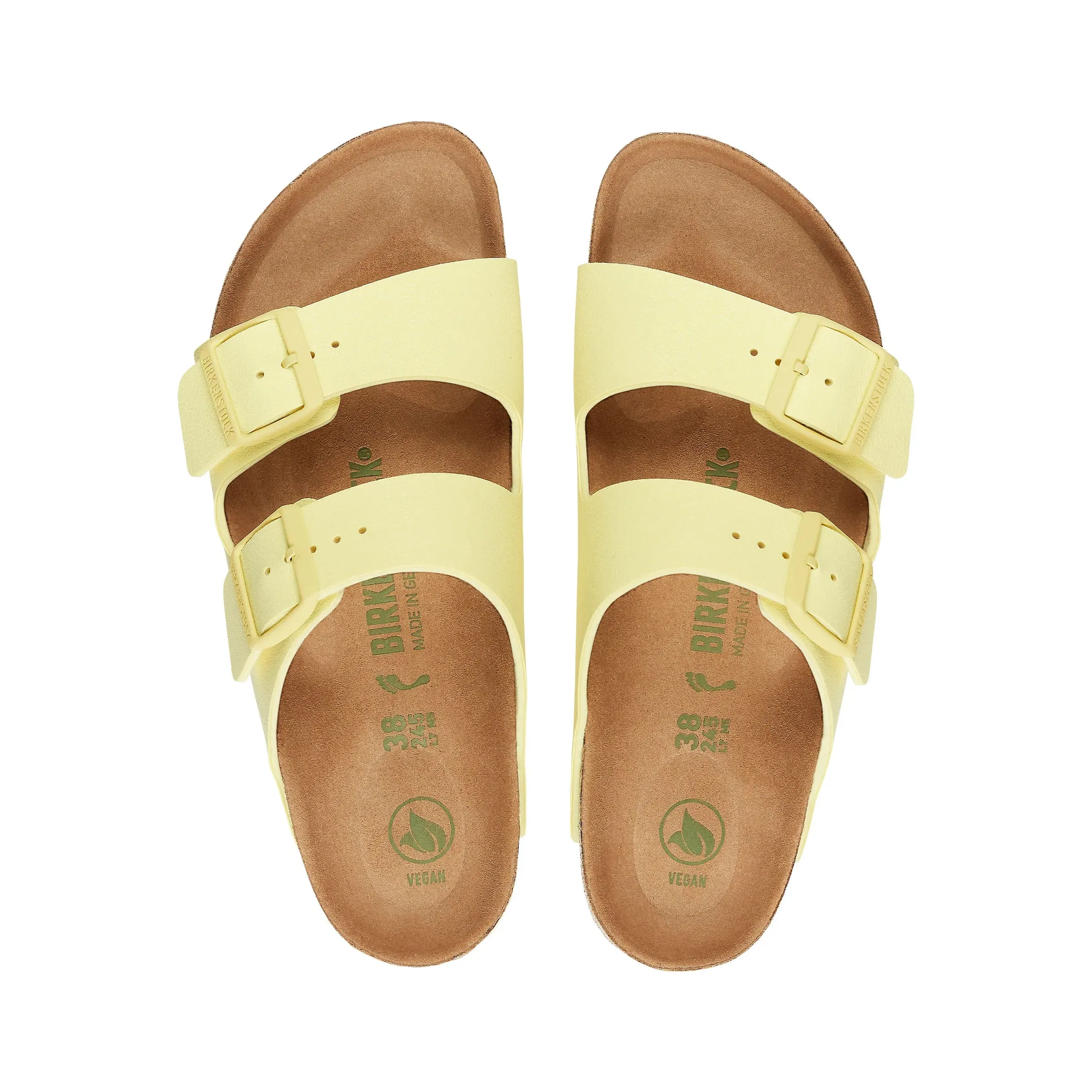 Birkenstock Arizona Vegan Popcorn BirkiBuc (Narrow)