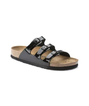 BIRKENSTOCK FLORIDA IN BLACK PATENT