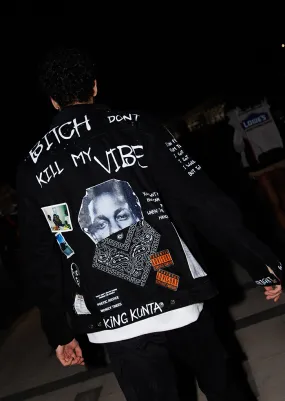 BITCH DON'T KILL MY VIBE' -BLACK VALKYRE JACKET