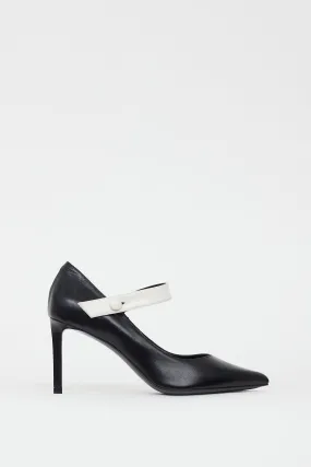 Black & White Mary Jane Pump