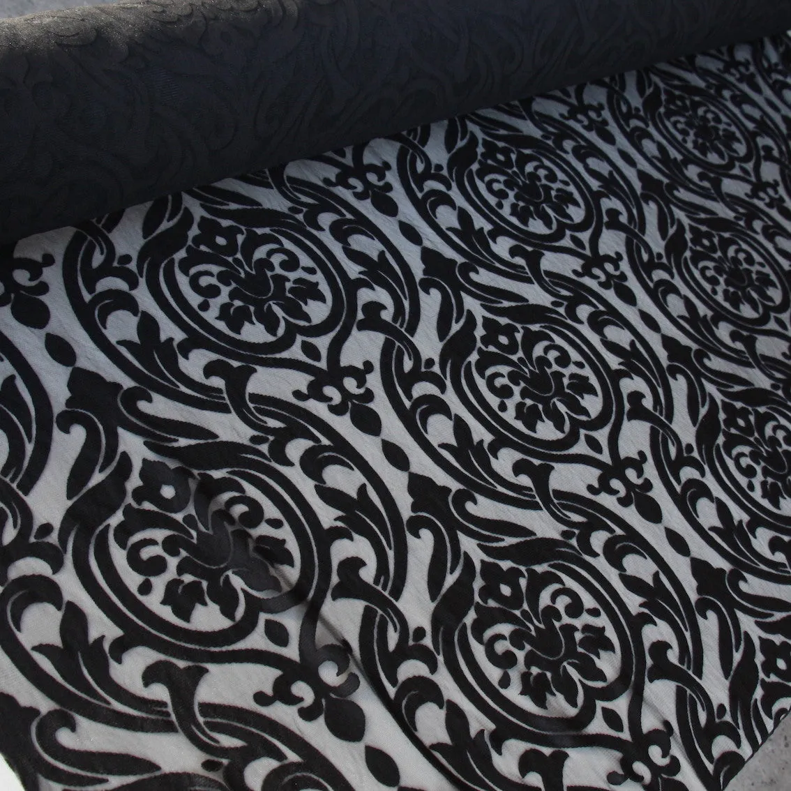 Black Design Lace