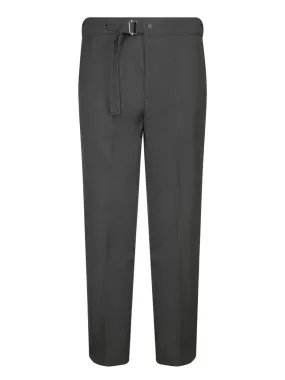 Black Drawstring Trousers