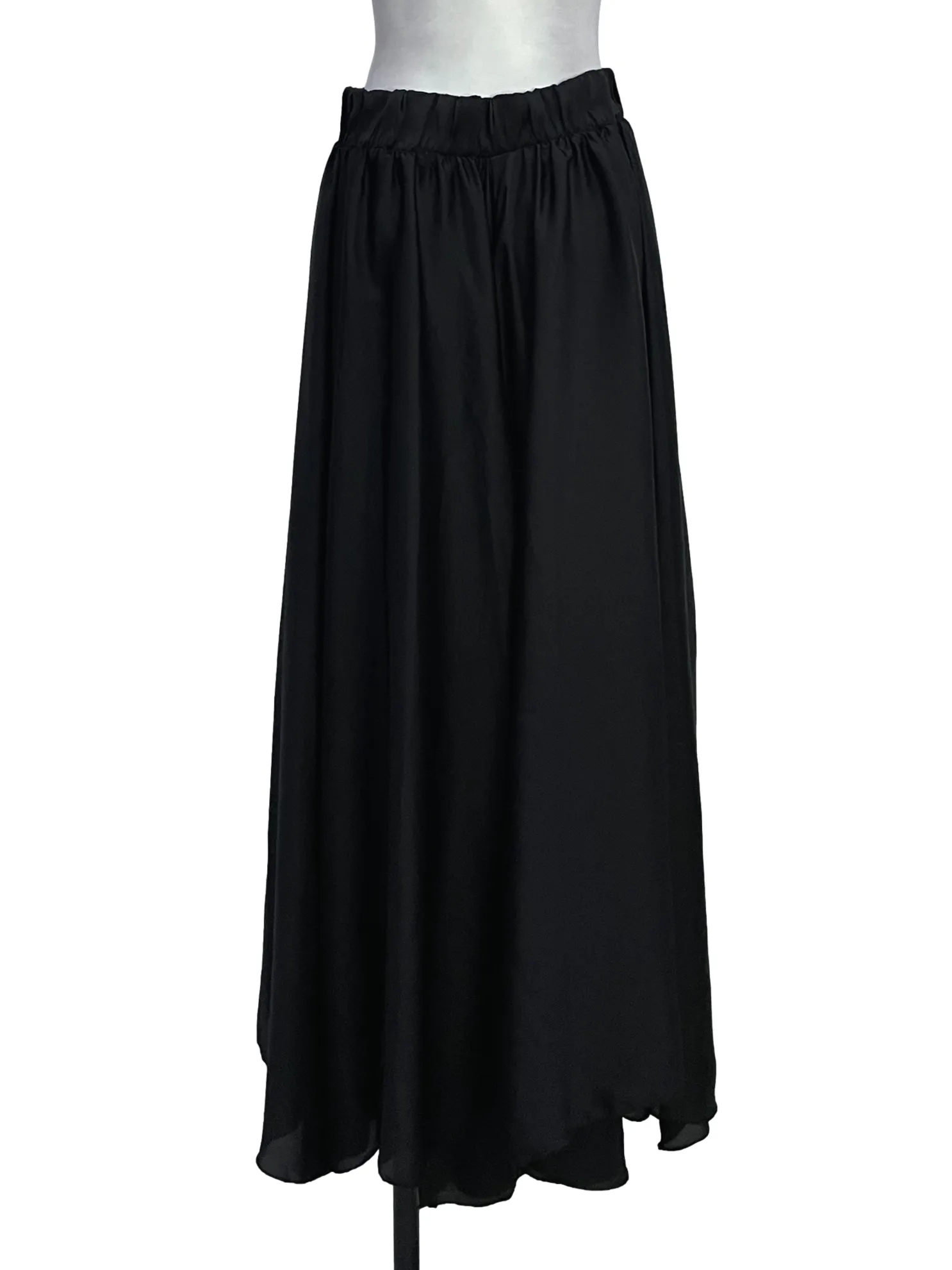 Black Flowy Palazzo