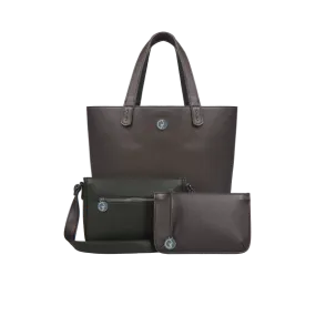 Black Forest Green & Metallic Mushroom Set