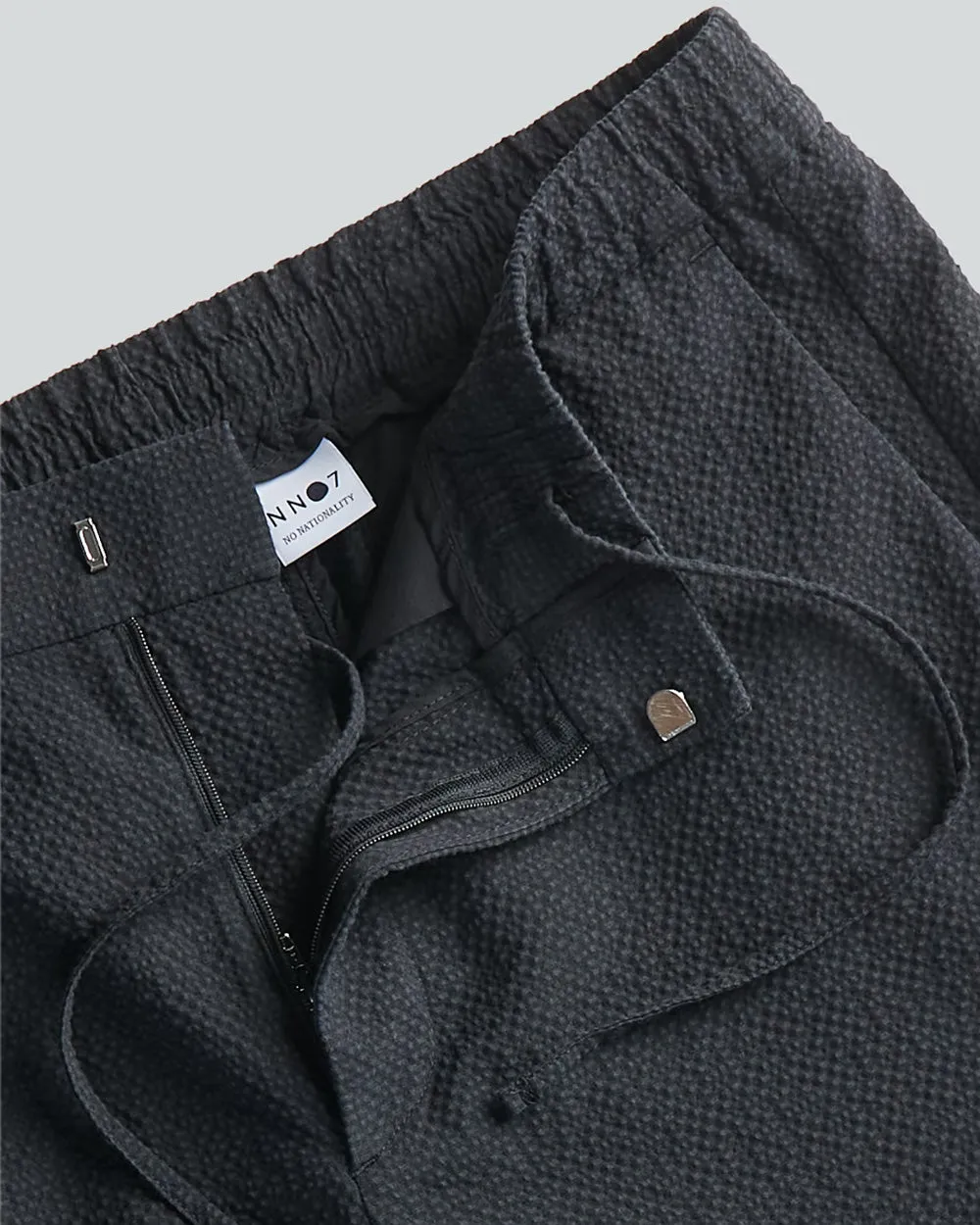Black Foss Cotton Short