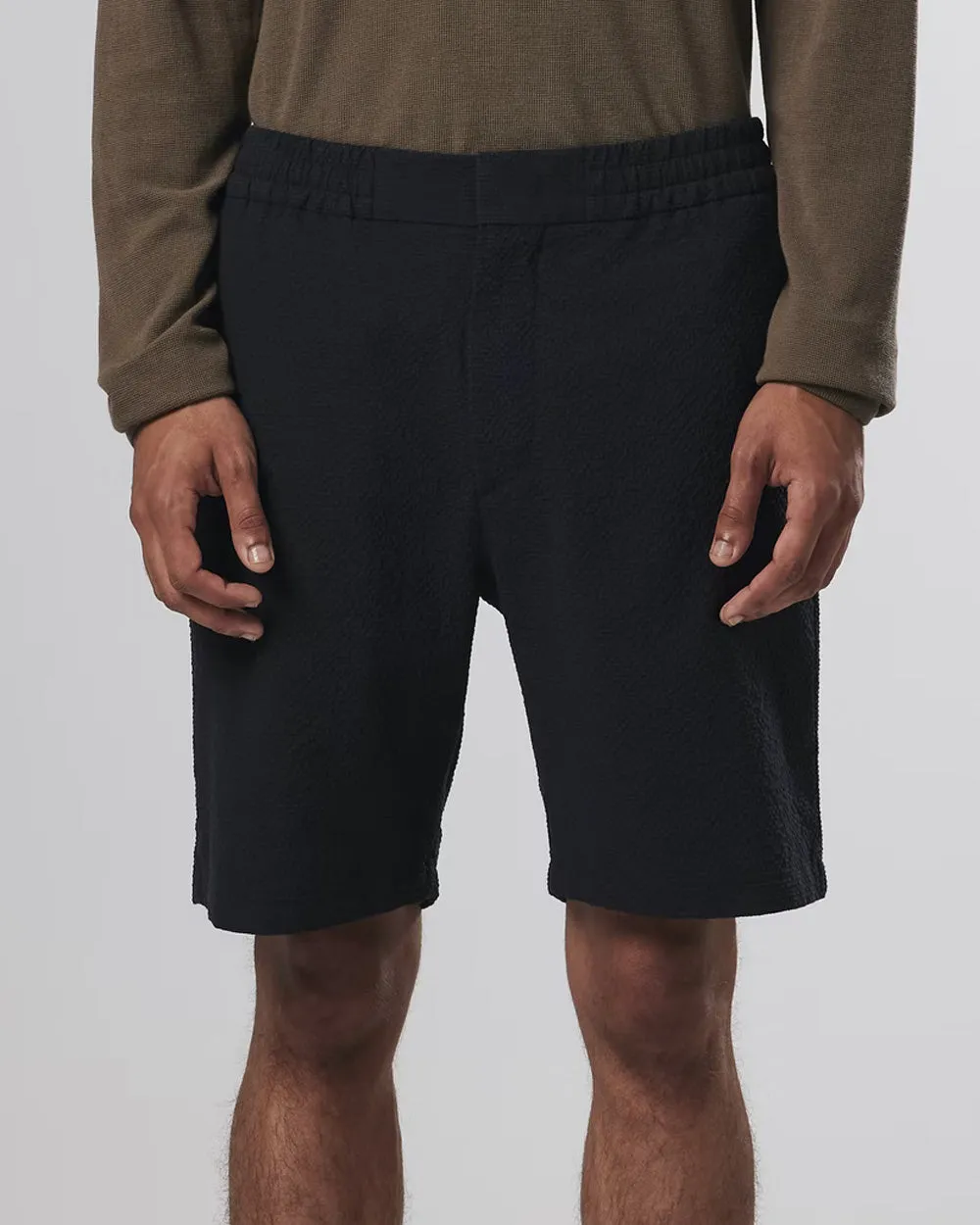 Black Foss Cotton Short