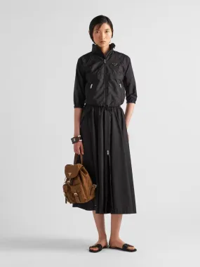 Black Full Light Re-Nylon Skirt