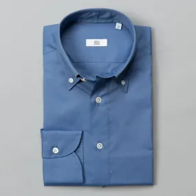 BLACK LINE OXFORD BUTTON DOWN GREY BLUE