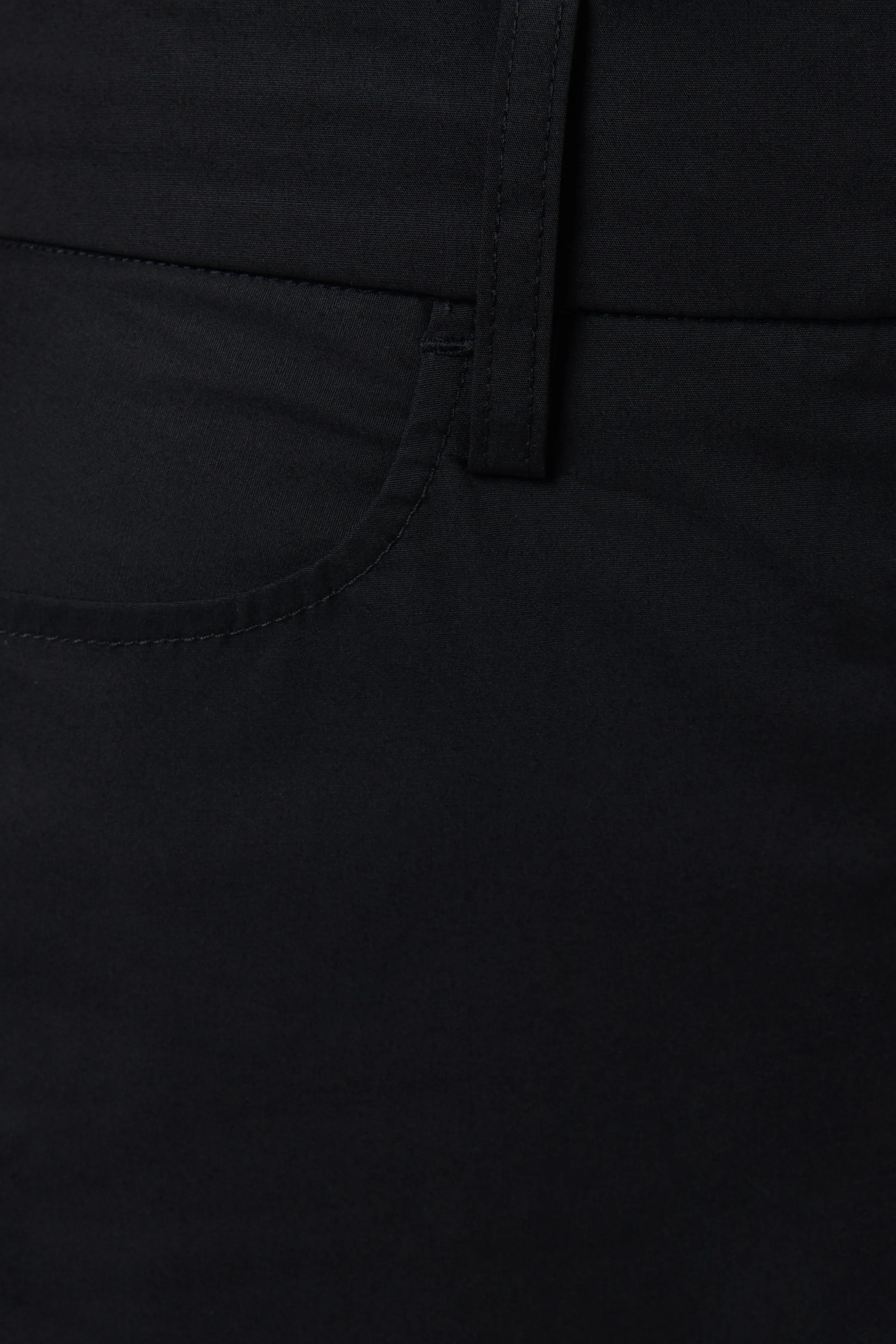 Black Midi Pencil Skirt