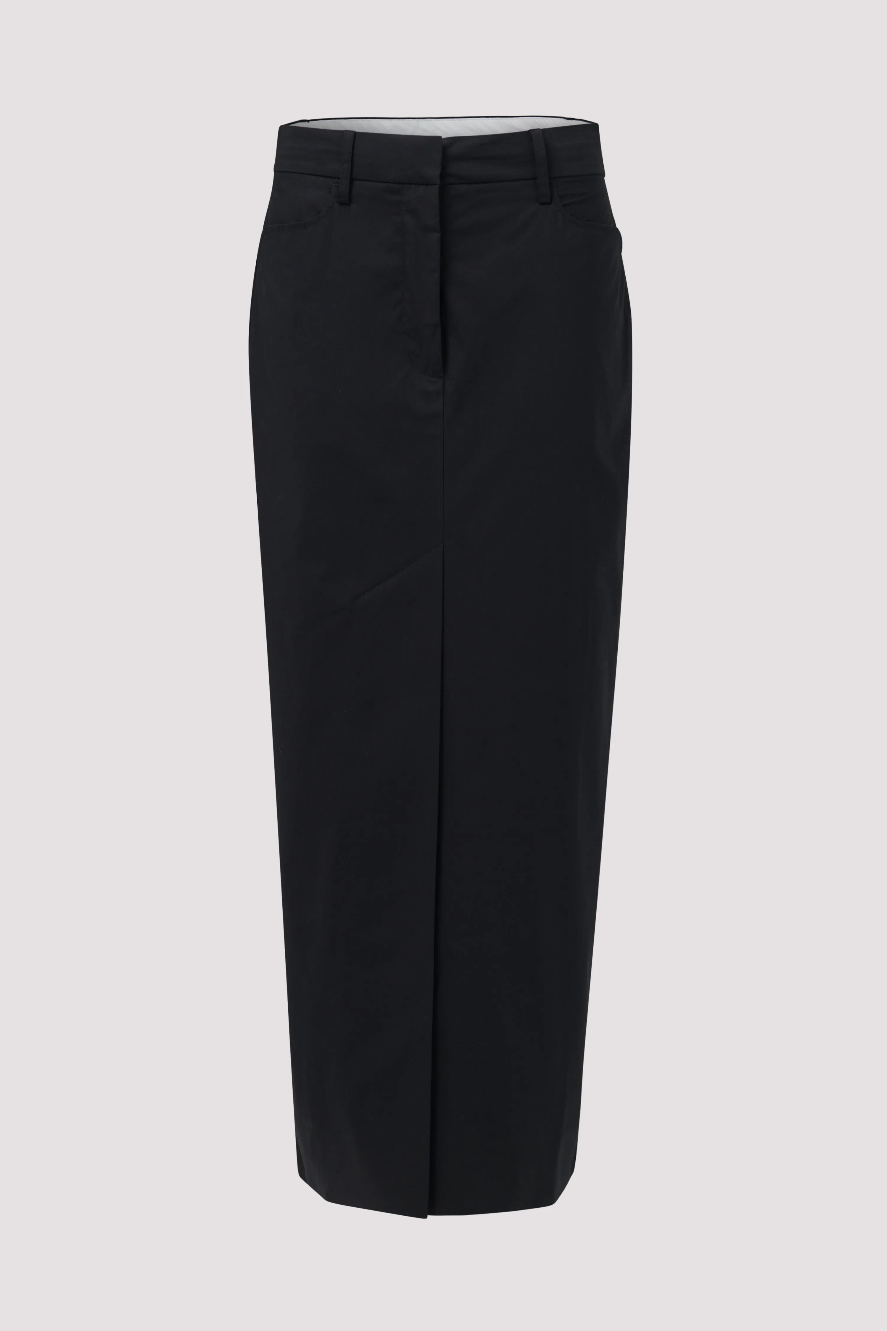Black Midi Pencil Skirt