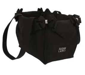 Black Nouveau Bow Luxury Carrier