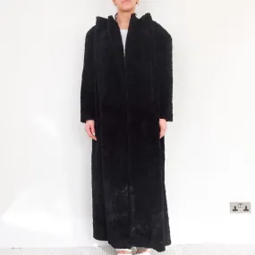 Black opera coat