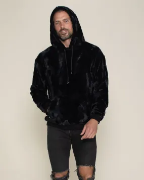 Black Panther Hooded ULTRA SOFT Faux Fur Hoodie | Men's
