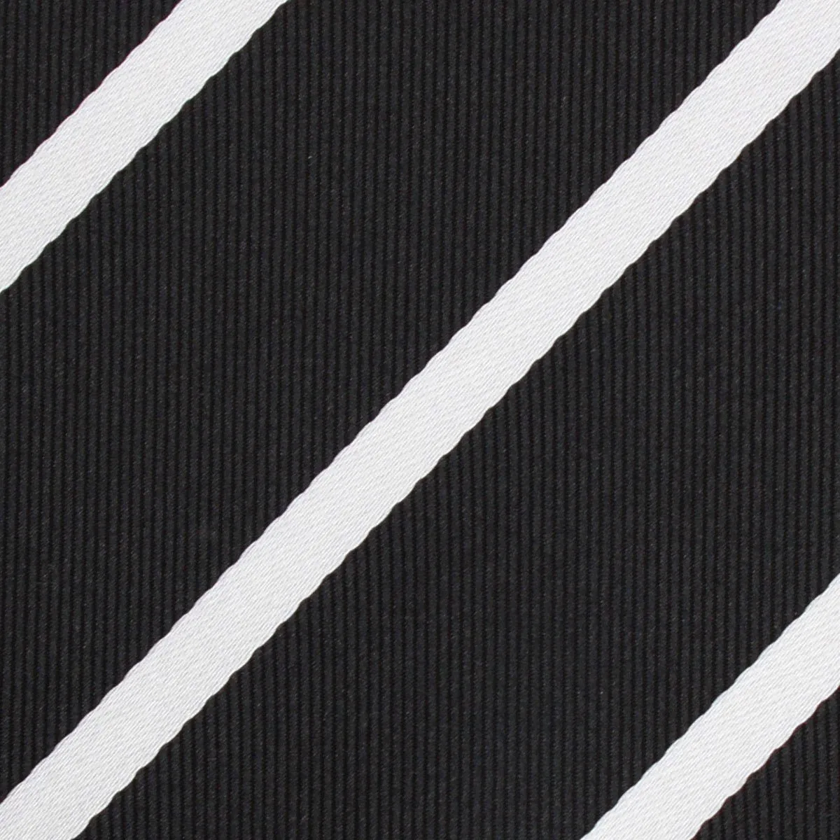 Black Pencil Stripe Tie