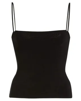 Black Pima Cotton Cami