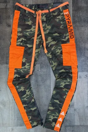 Black Pyramid - camo slim fit jeans
