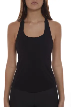 Black Racerback Tank