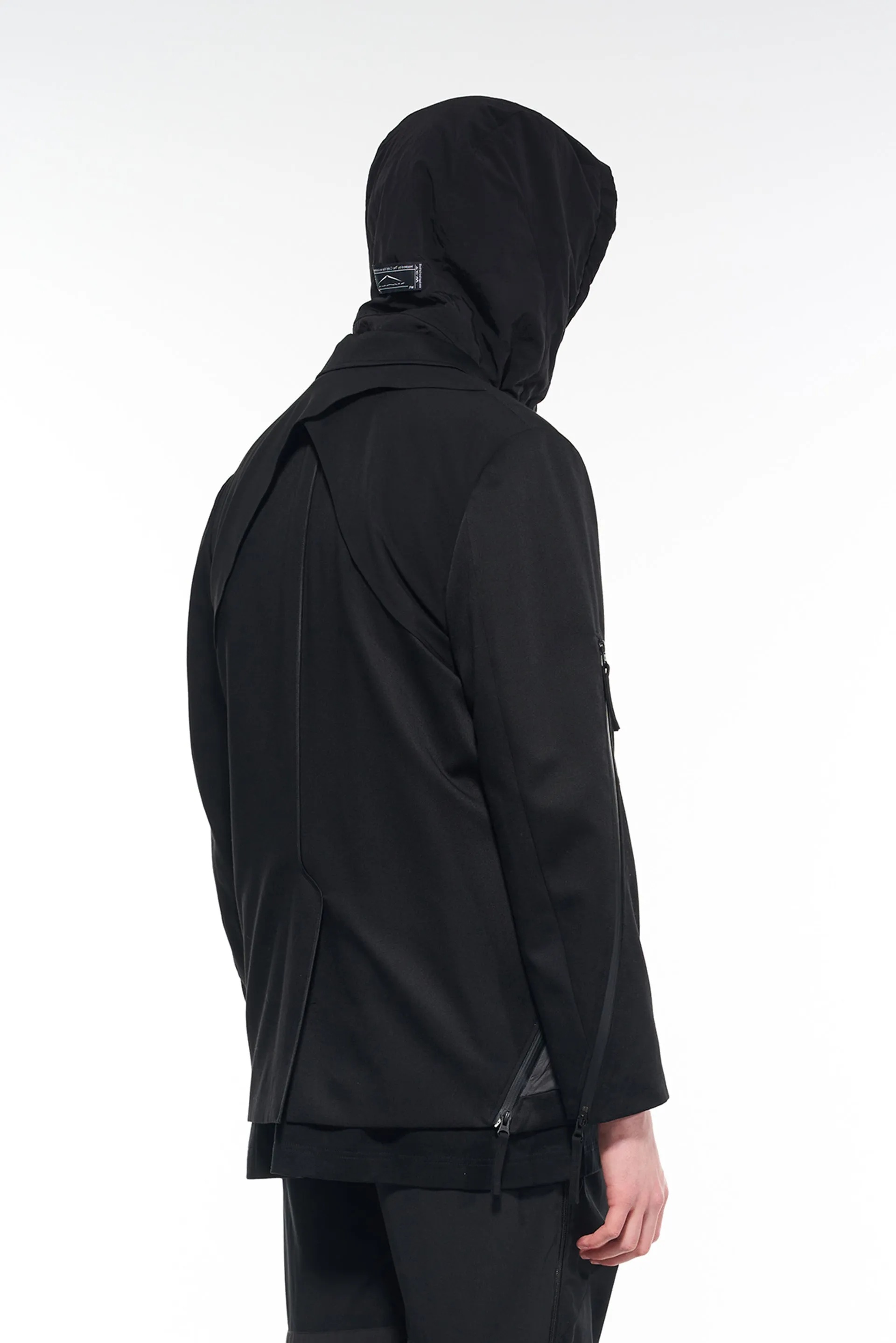 Black Reverse Blazer