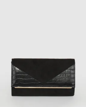 Black Serenity Clutch Bag