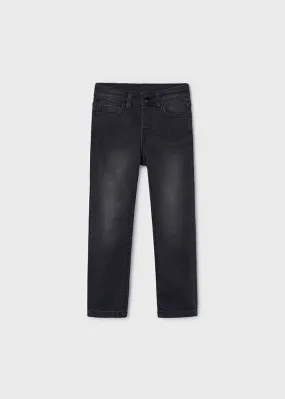 Black Slim Fit Boy’s Pants - Select Size