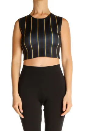 Black Striped Top