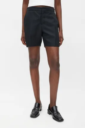 Black Tailored Shorts