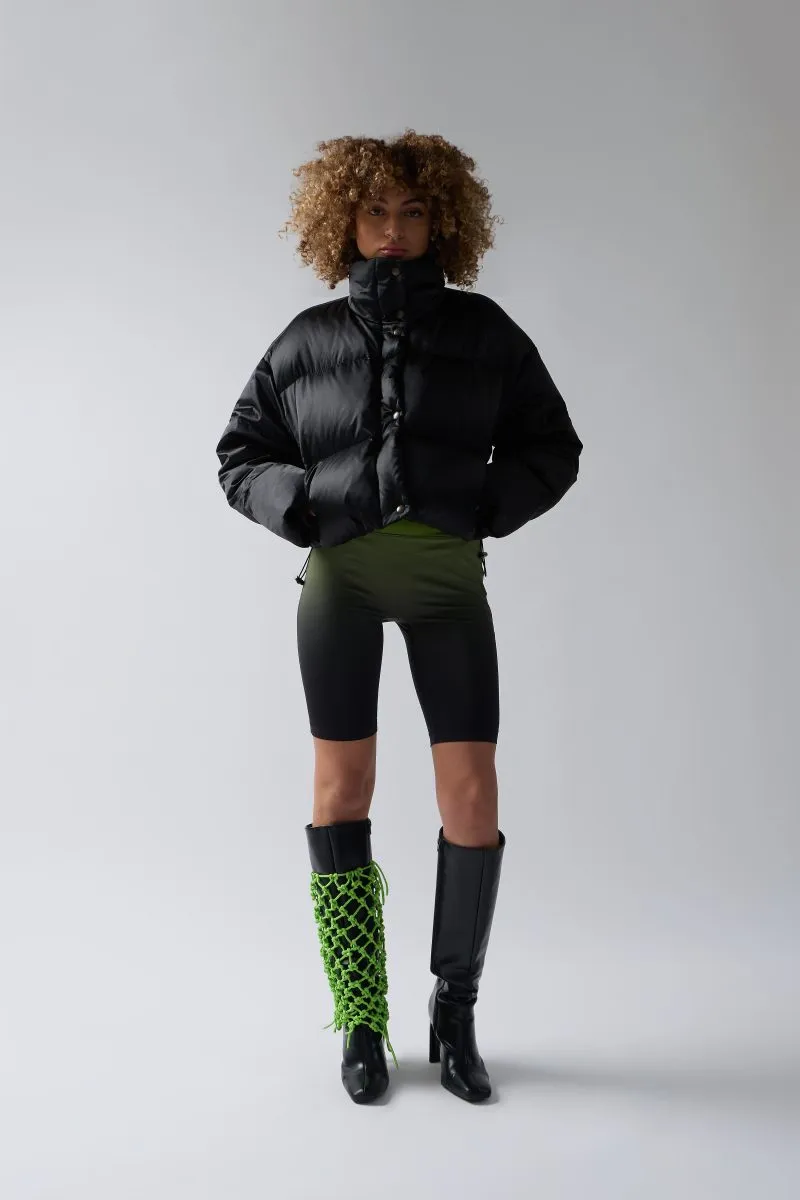 BLACK TECH PUFFER JACKET