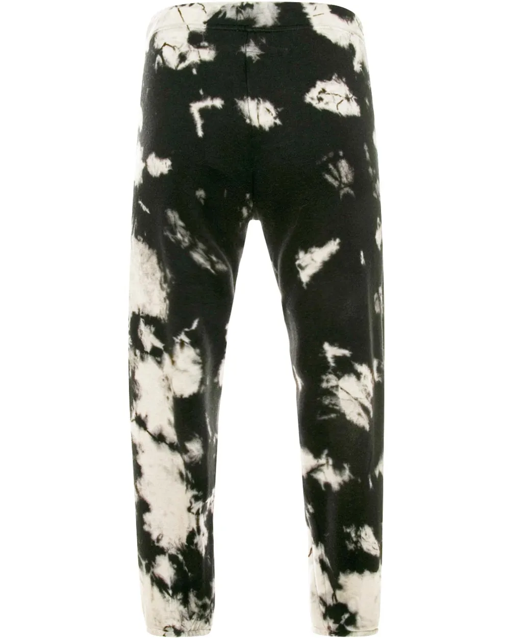 Black Tie Dye Terry Jogger