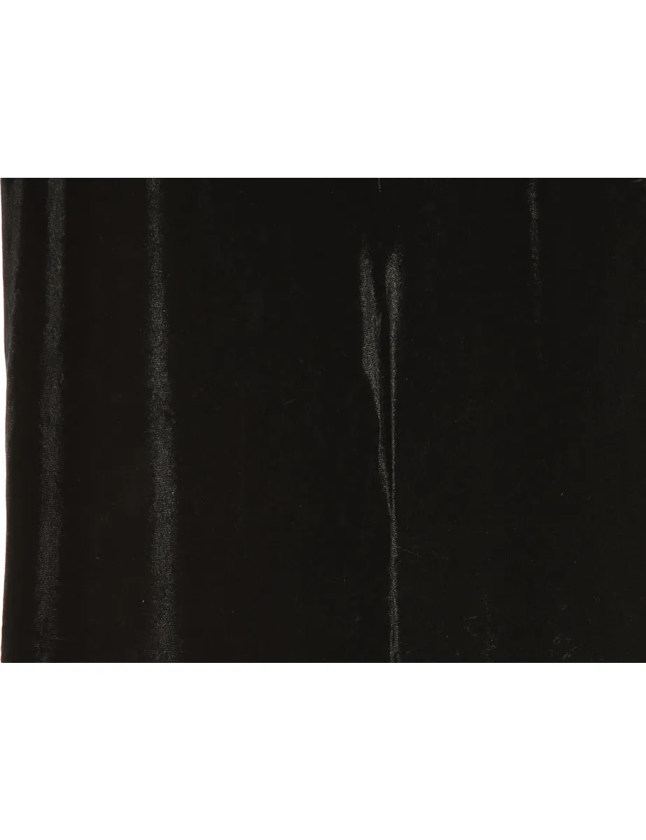 Black Velvet Trousers - W30 L33