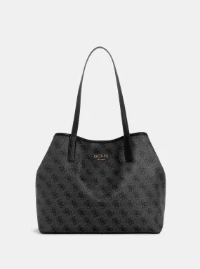 Black Vikky 2 in 1 Tote Bag