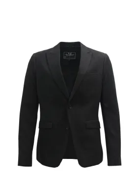 Black Wool Blazer