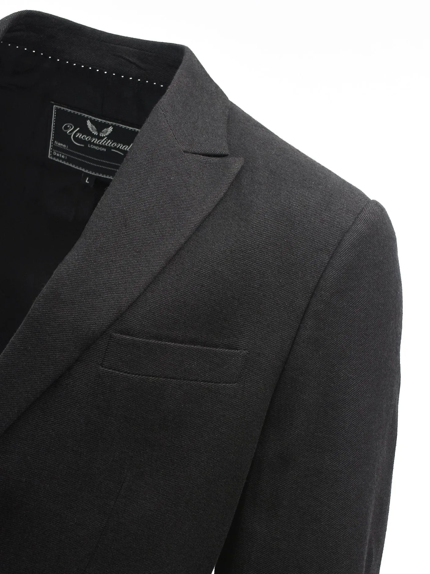 Black Wool Blazer